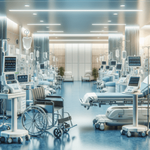 room with variety of different medical equipment