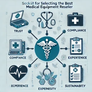 A-professional-looking-graphic-illustrating-a-checklist-for-selecting-the-best-medical-equipment-reseller