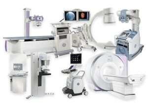 Medical Equipment with white backdrop