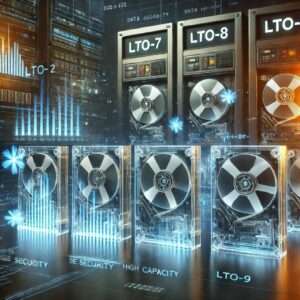LTO tapes in a virtual perspective