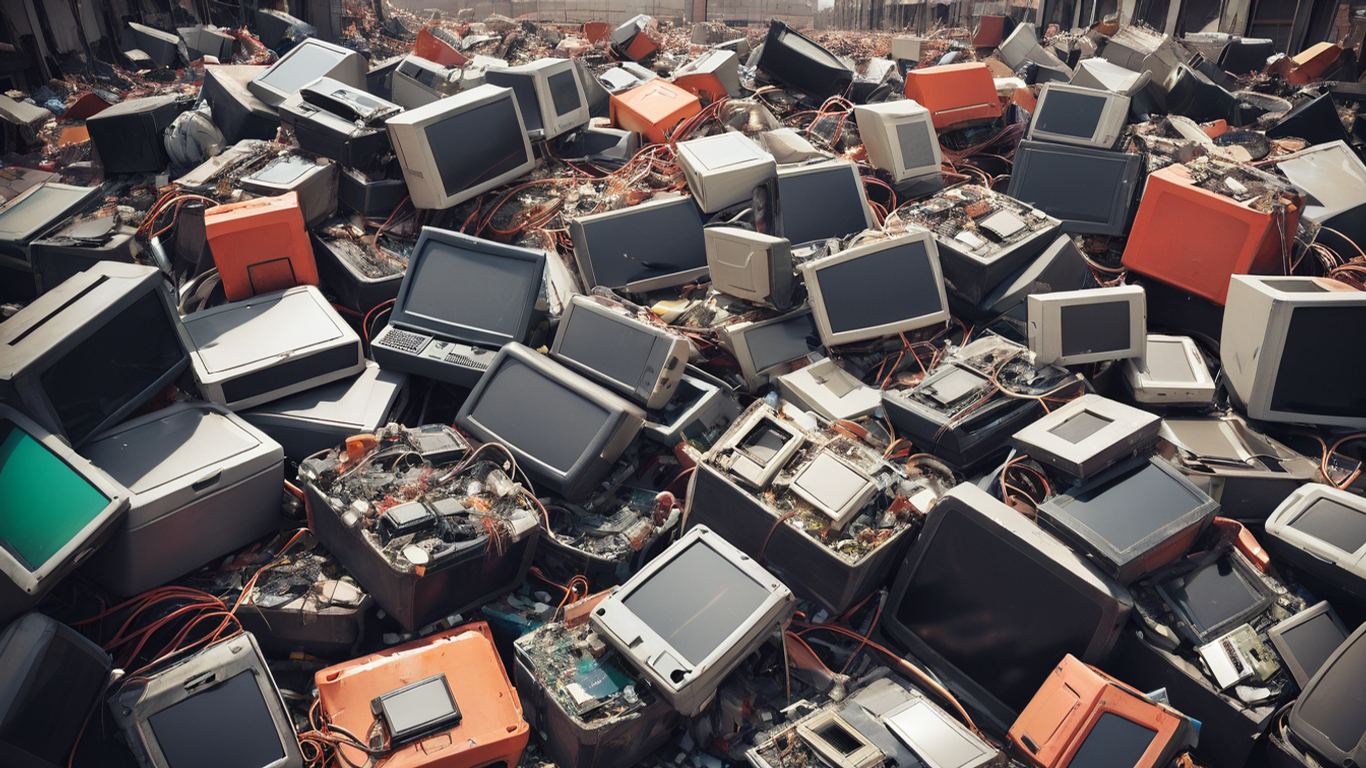 Where should you dispose of e-waste?