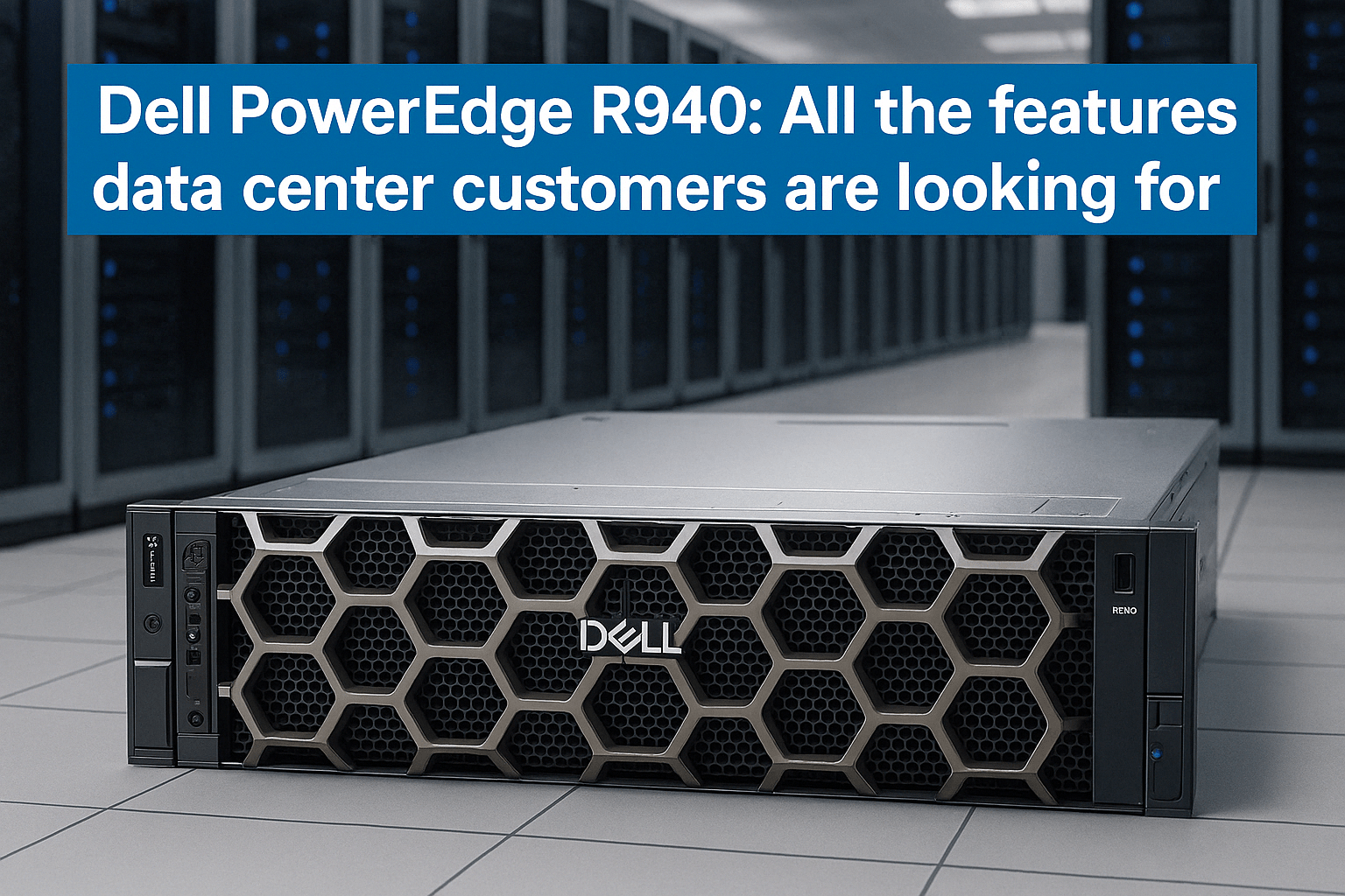 Dell PowerEdge R940: All the features to data center customers are looking for