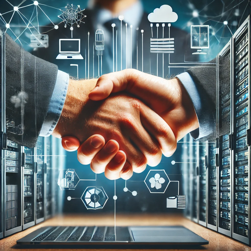 An-image-titled-Choosing-the-Right-ITAD-Partner-featuring-a-professional-handshake