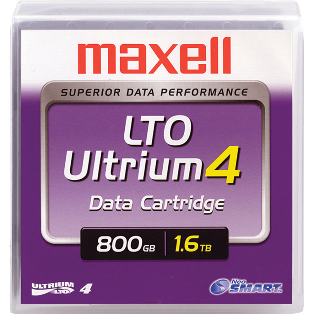 LTO 4 Maxell 800GB/1.6TB Tape LTO 4 Maxell 800GB/1.6TB Tape