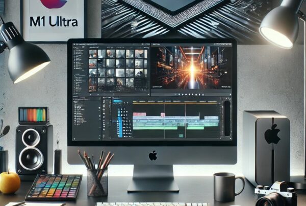 Macbook Studio on Desk