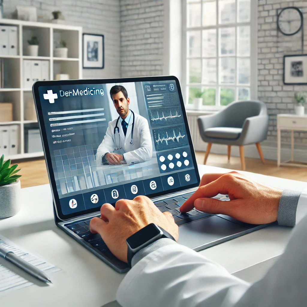 A-high-resolution-illustration-of-a-doctor-conducting-a-telemedicine-session